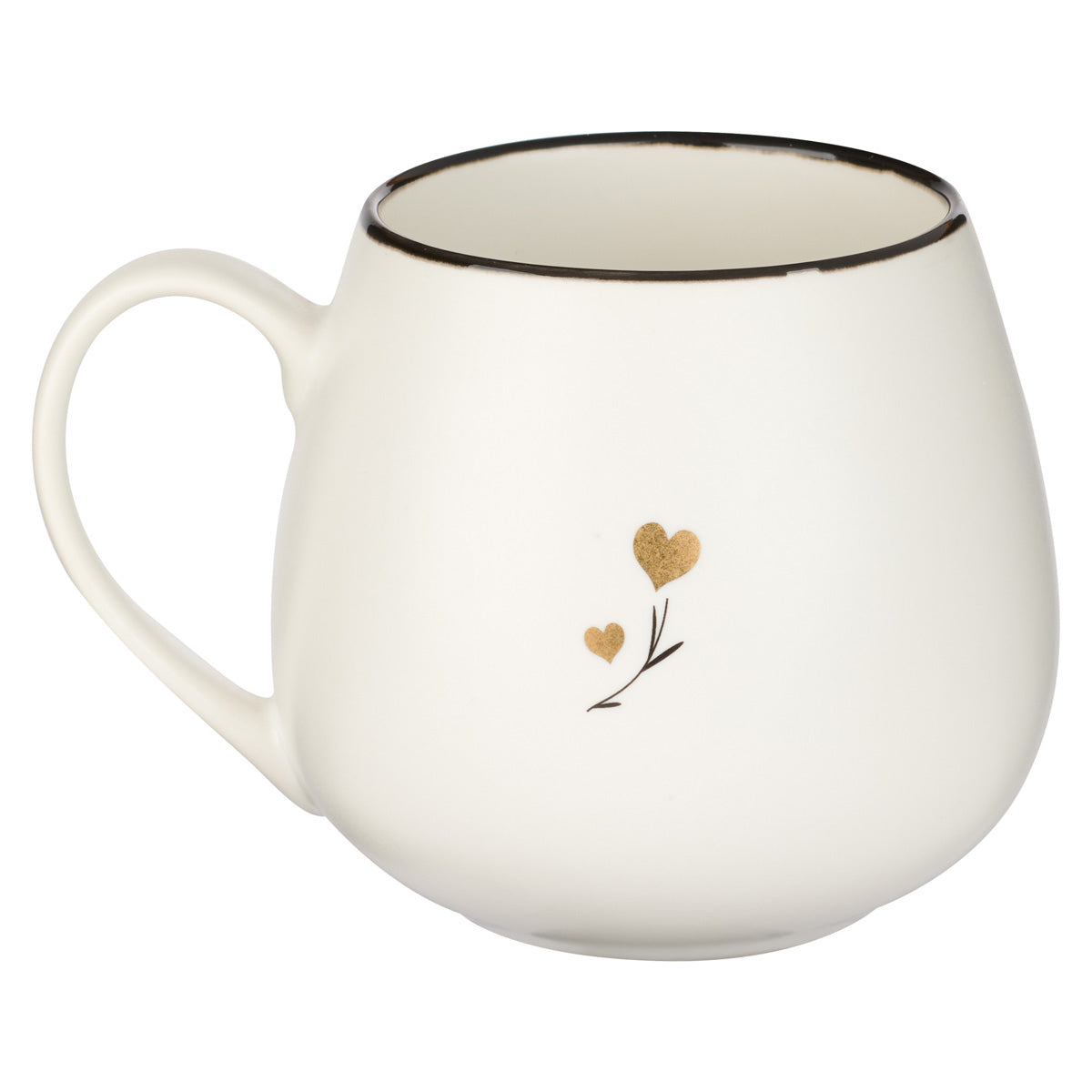 You Are Loved White Background Willows Ring Ceramic Mug