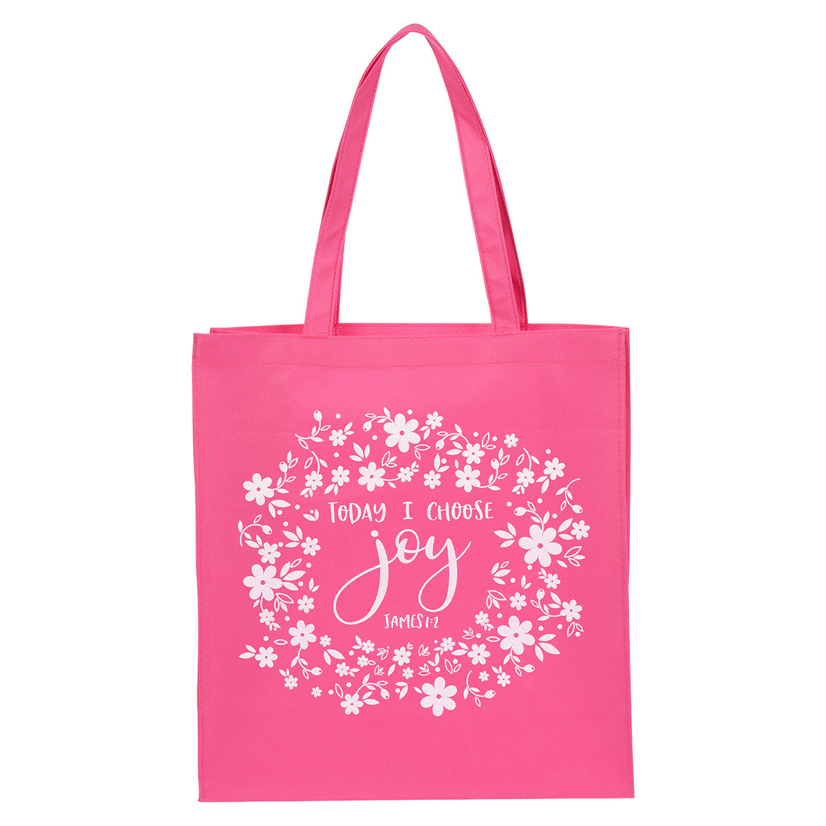 Today I Choose Joy Non-Woven Tote Bag - James 1:2