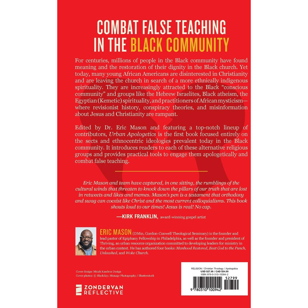 Urban Apologetics: Restoring Black Dignity With The Gospel (Hardcover)