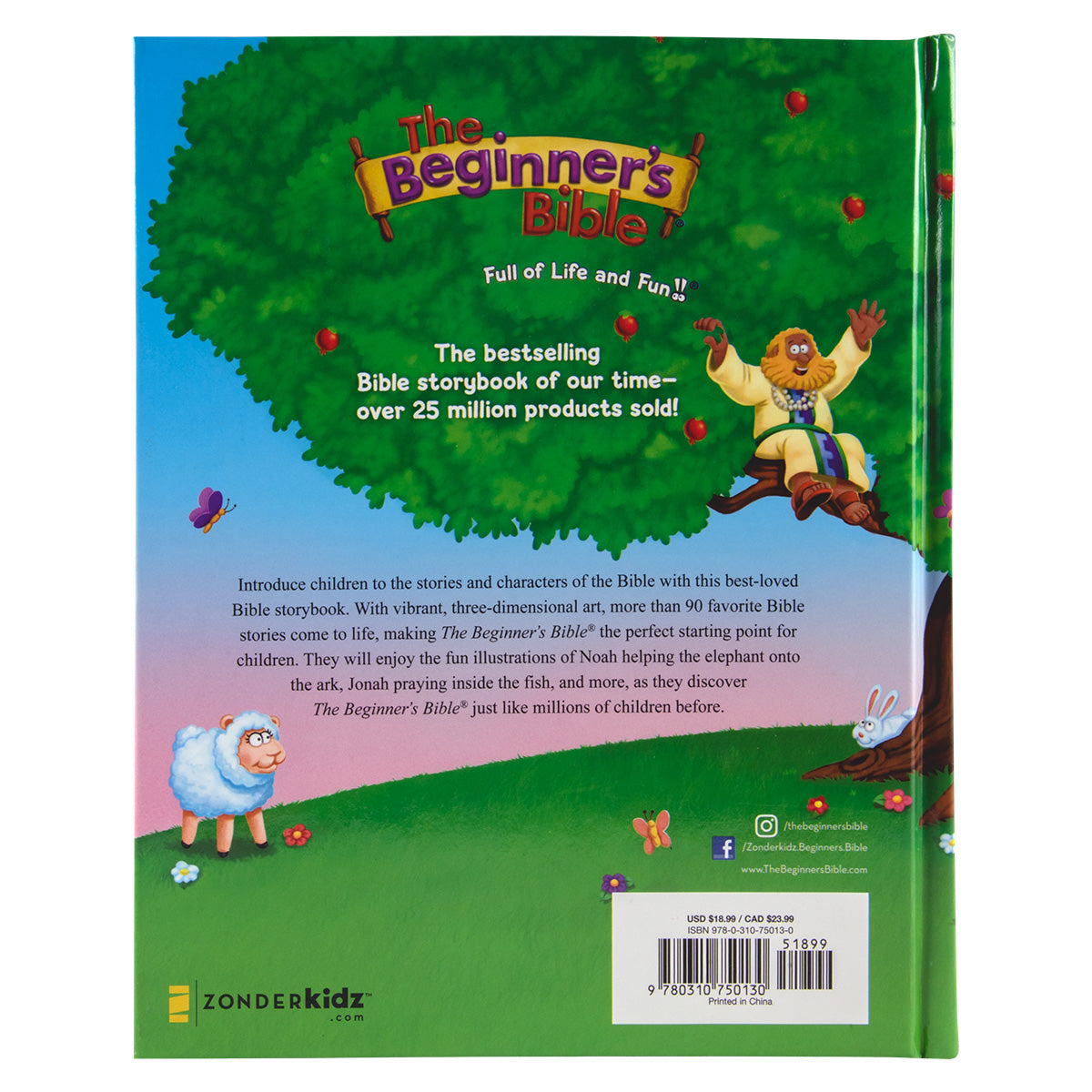 The Beginners Bible: Timeless Childrens Stories (Hardcover)