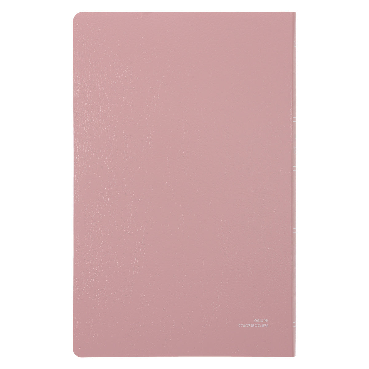 NKJV Pink Faux Leather Gift And Award Bible Red Letter Comfort Print