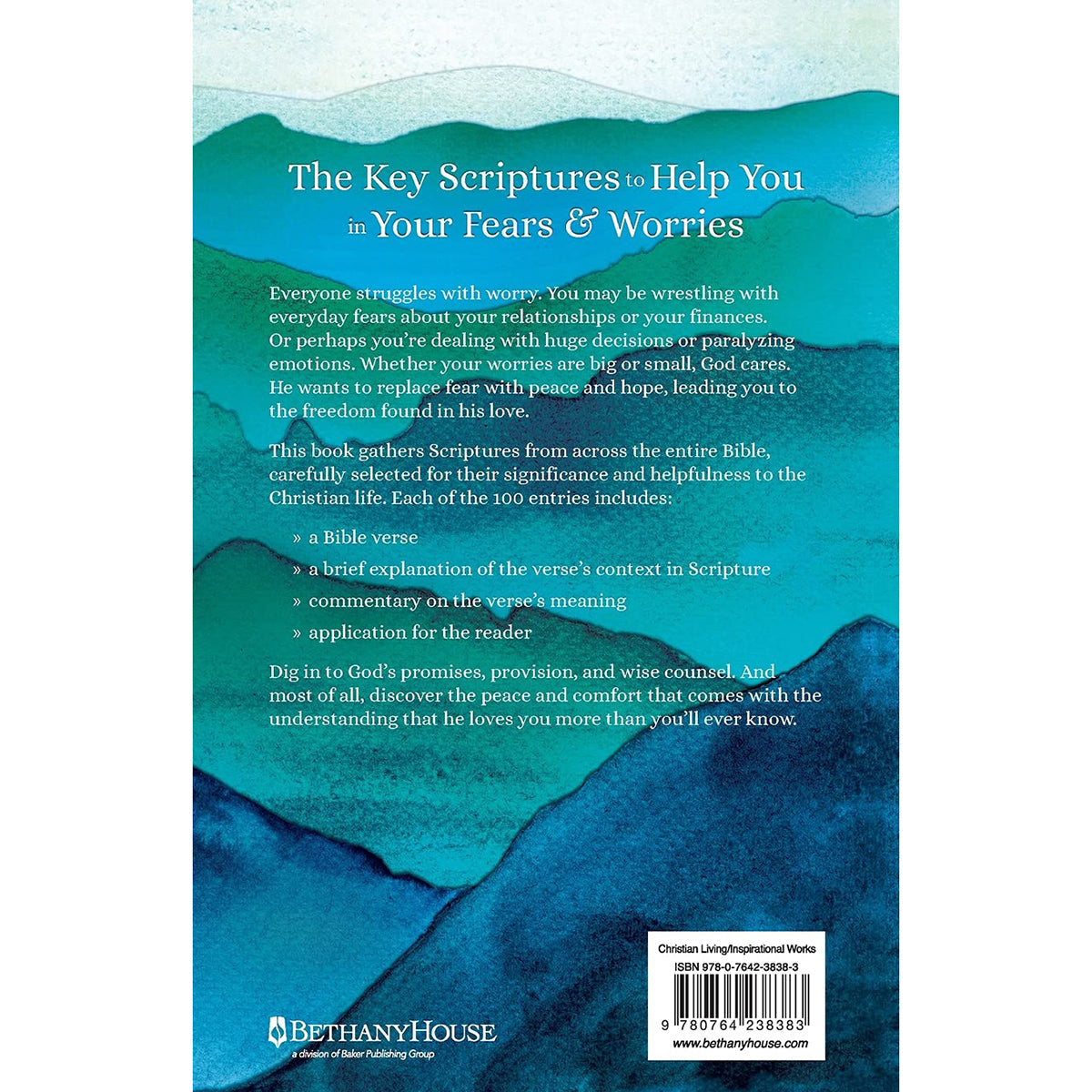 100 Best Bible Verses To Overcome Worry And Anxiety (Paperback)