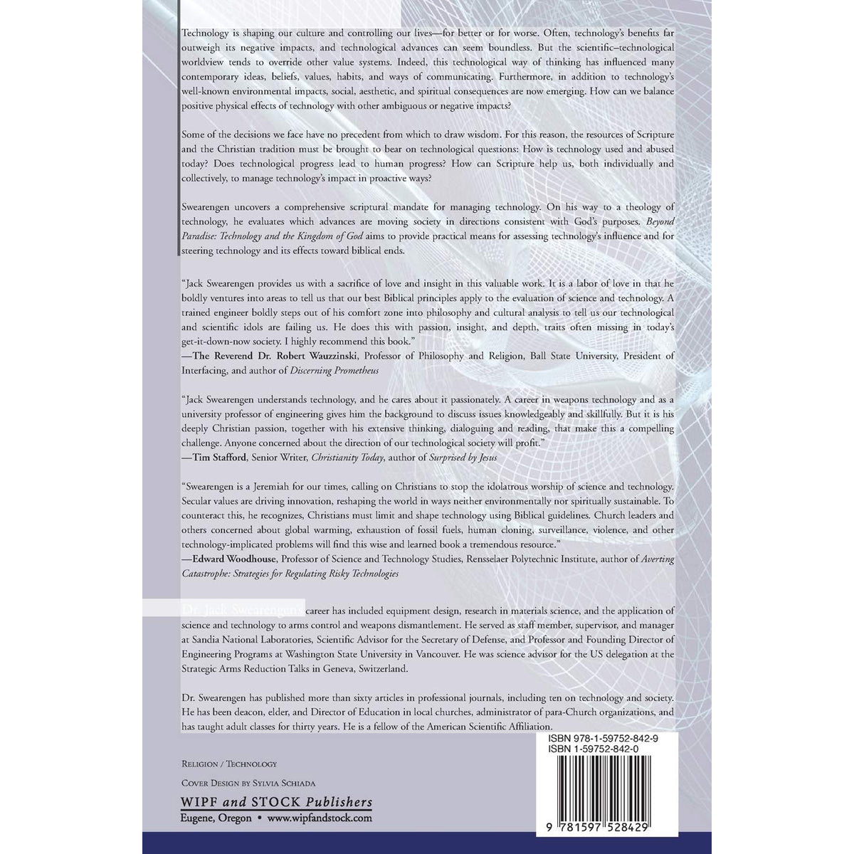 Beyond Paradise: Technology And The Kingdom Of God (Paperback)