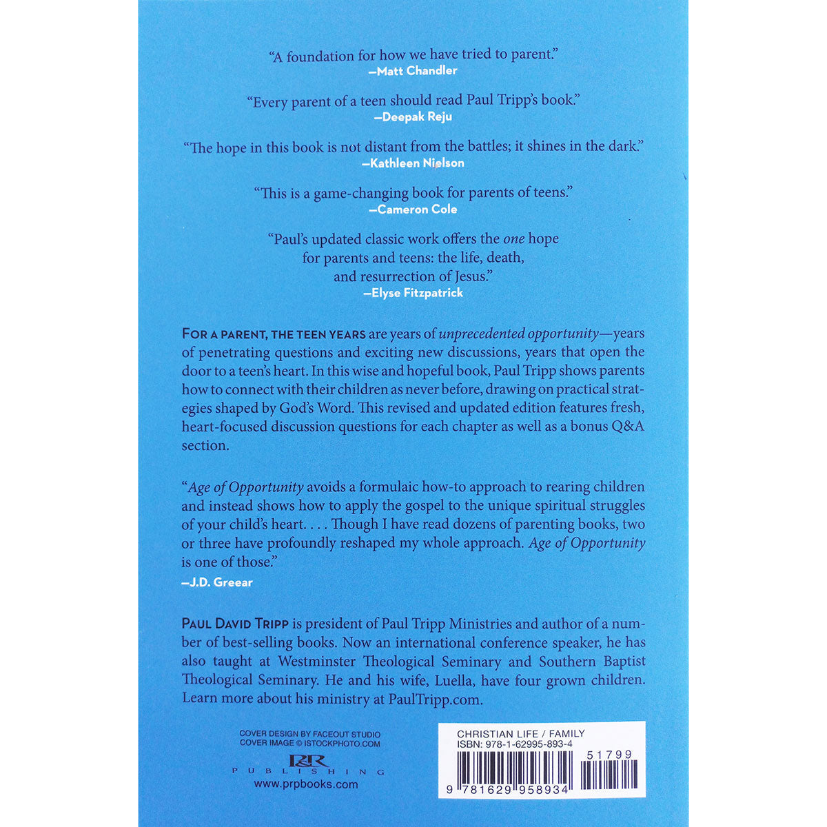 Age Of Opportunity: A Biblical Guide To Parenting Teens (Paperback)