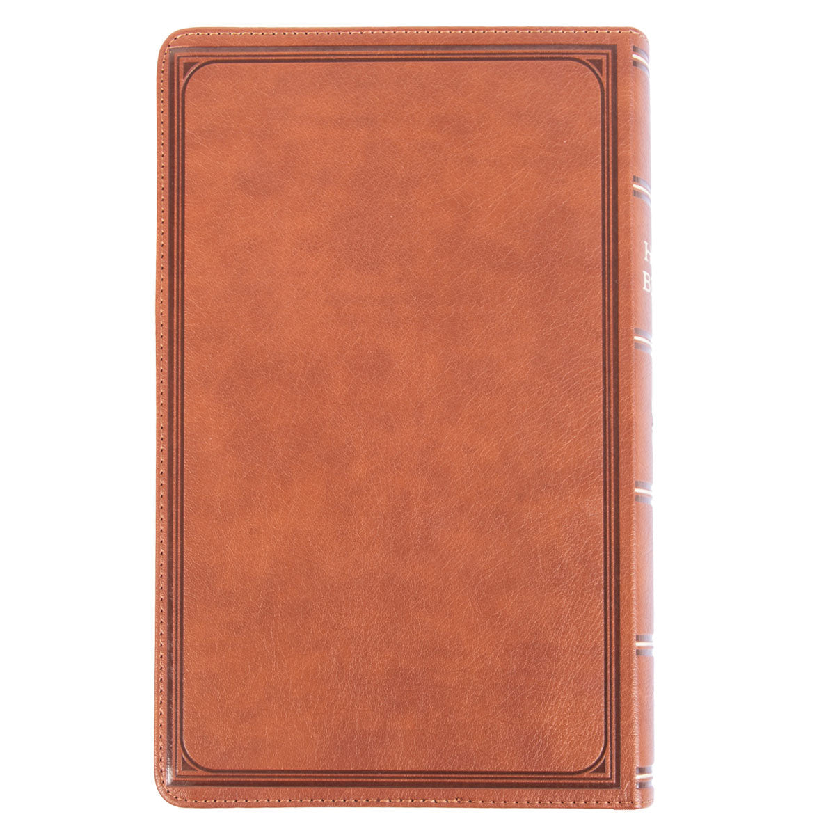 KJV Brown Faux Leather Medium Bible Giant Print