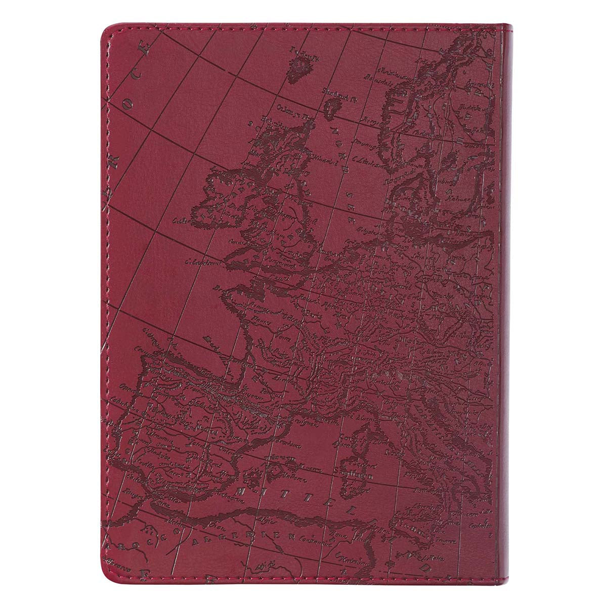 A Pathway To God's Presence Brown Faux Leather