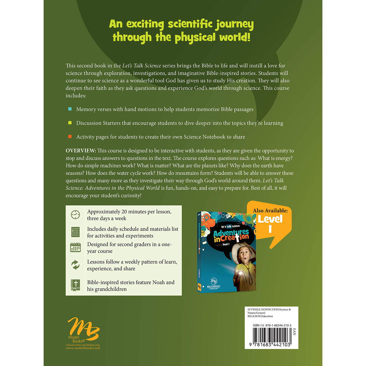 Adventures In The Physical World: Level 2 (Let's Talk Science)(Paperback)