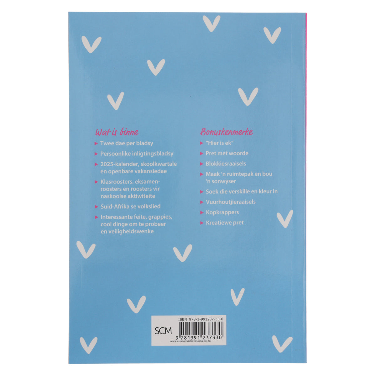 2025 Skooldagboek - Dagbeplanner - Daar Is Net Een Soos Jy - Blou Bril - Sagteband