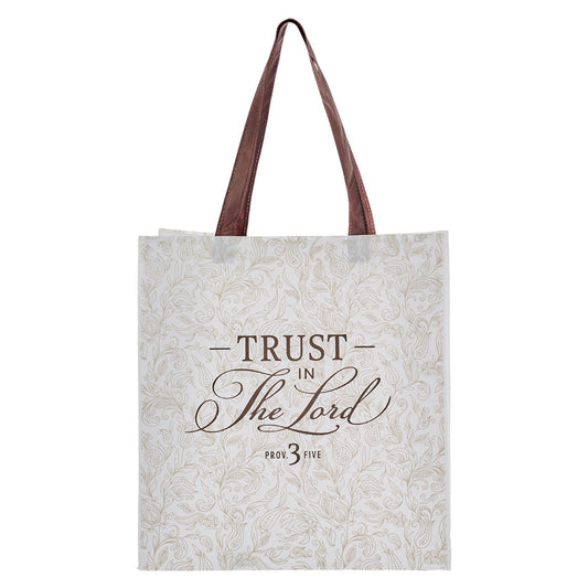Trust In The Lord Non-Woven Tote Bag - Proverbs 3:5