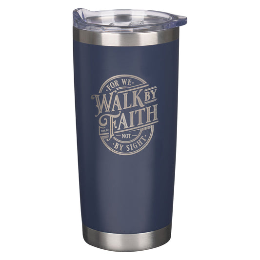 Walk by Faith Stainless Steel Travel Mug