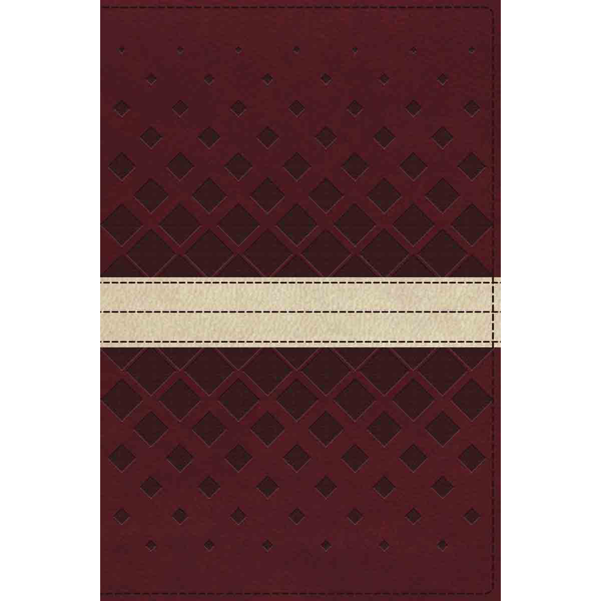 NKJV Unapologetic Study Bible Red Letter Indexed Red / Tan (Imitation Leather)