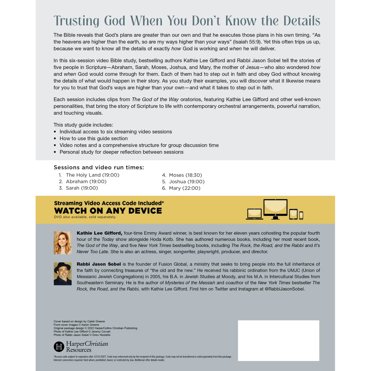 The God Of The How And When Study Guide (God of The Way)(Paperback)