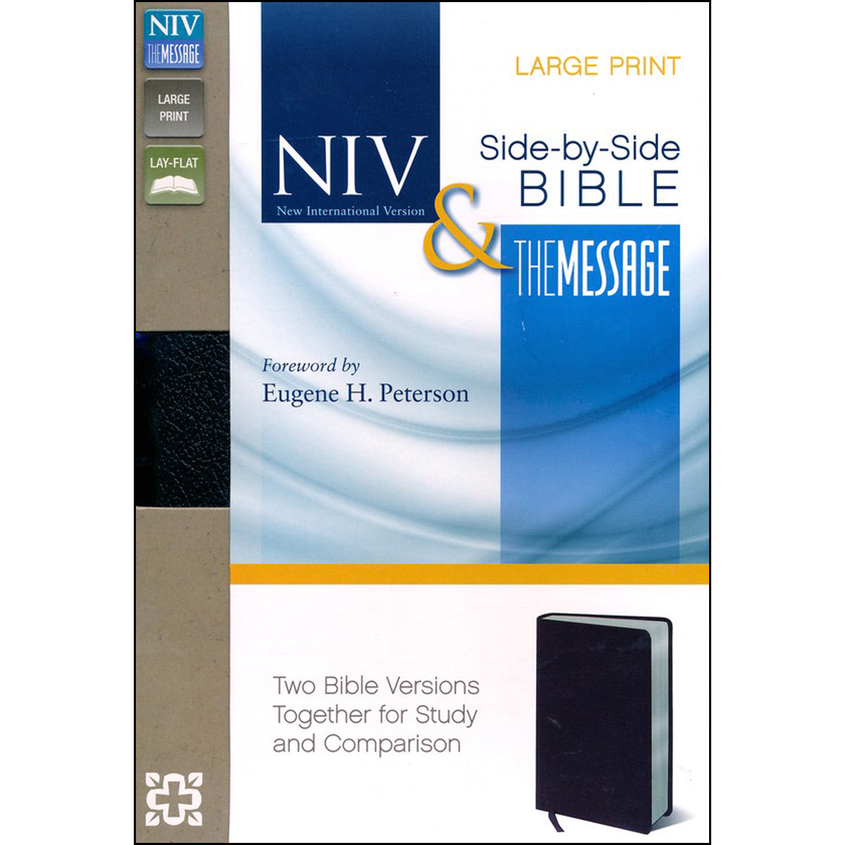 NIV / The Message Parallel Bible Large Print (Bonded Leather)