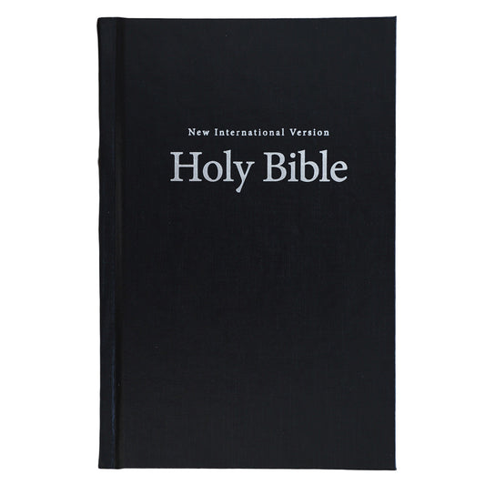 NIV Black Hardcover Value Pew & Worship Bible