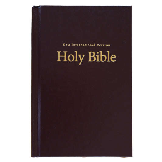 NIV Burgundy Hardcover Value Pew & Worship Bible