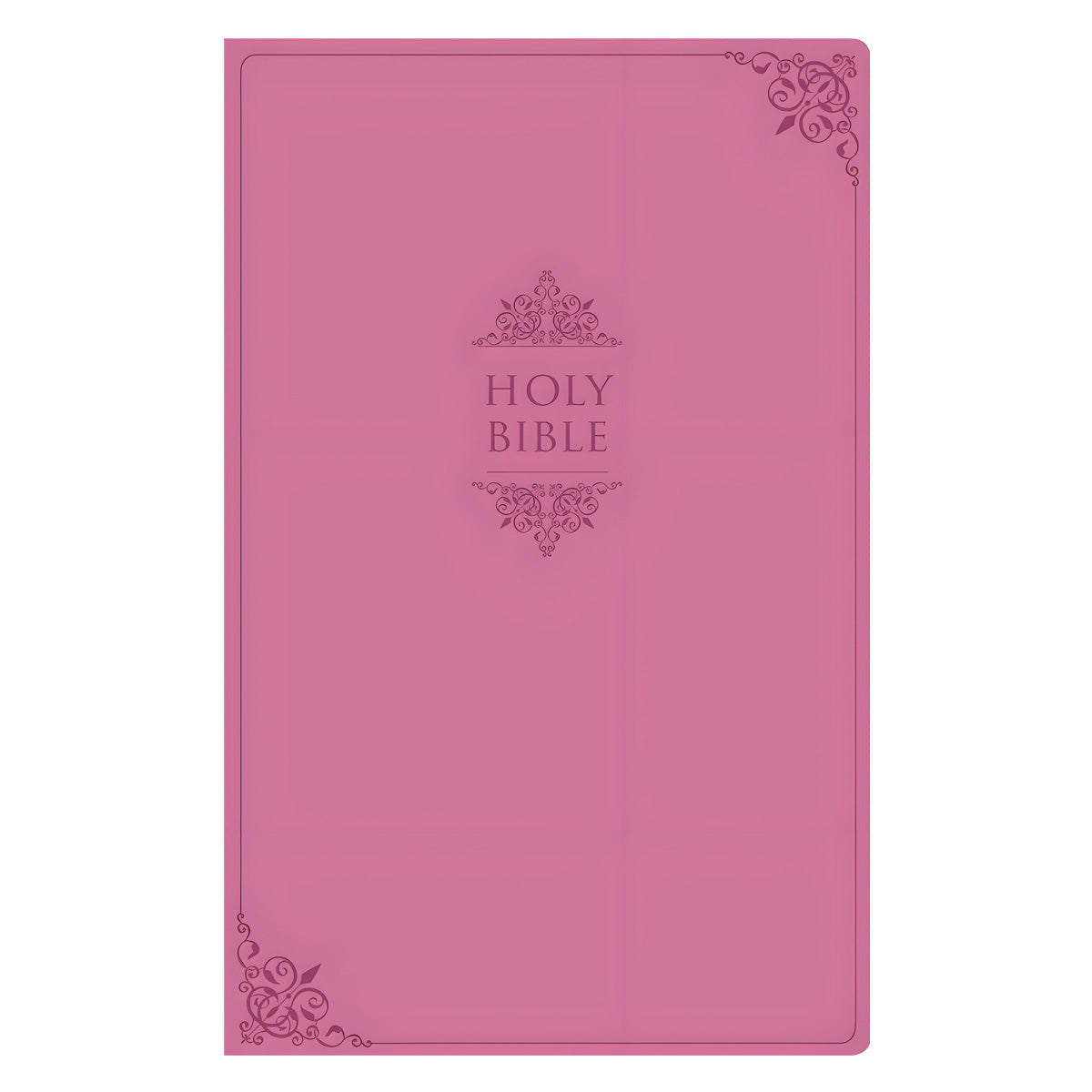 NIV Value Thinline Bible Large Print Pink (Comfort Print)(Imitation Leather)