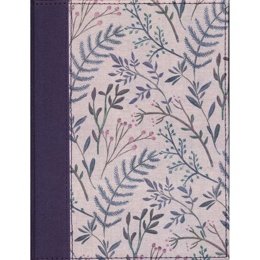 NIV Journal The Word Bible Red Letter Pink Floral (Comfort Print)(Hardcover)