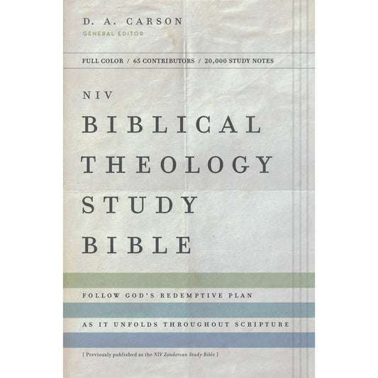 NIV Biblical Theology Study Bible (Comfort Print)(Hardcover)