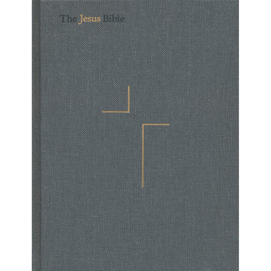 ESV The Jesus Bible Gray (Hardcover)
