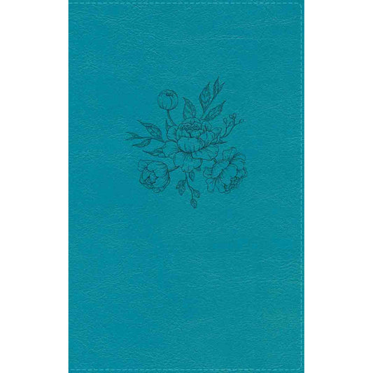 NIV Busy Mom's Bible Red Letter Edition Teal (Comfort Print)(Imitation Leather)