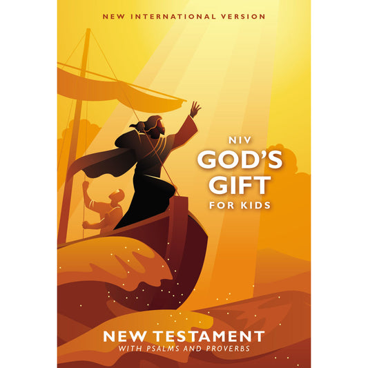 NIV God's Gift Kids NT / Psalms / Proverbs Pocket-Sized (Comfort Print)(Paperback)