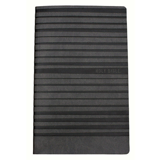 NIV Holy Bible For Boys Comfort Print Gray (Imitation Leather)