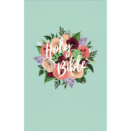 NIV Bible For Teens Thinline Edition Red Letter Edition Floral Cloth (Comfort Print)(Hardcover)