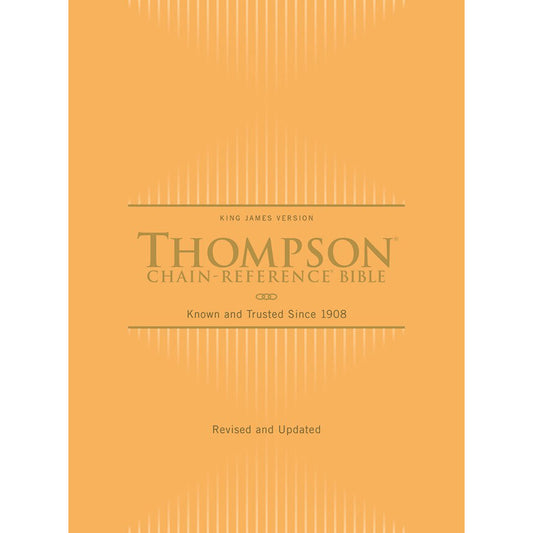 KJV Thompson Chain-Reference Red Letter Bible (Comfort Print)(Hardcover)