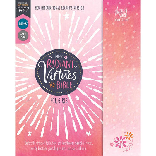 NIRV Radiant Virtues Bible For Girls (Comfort Print)(Hardcover)