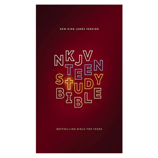 NKJV Teen Study Bible Comfort Print (Hardcover)