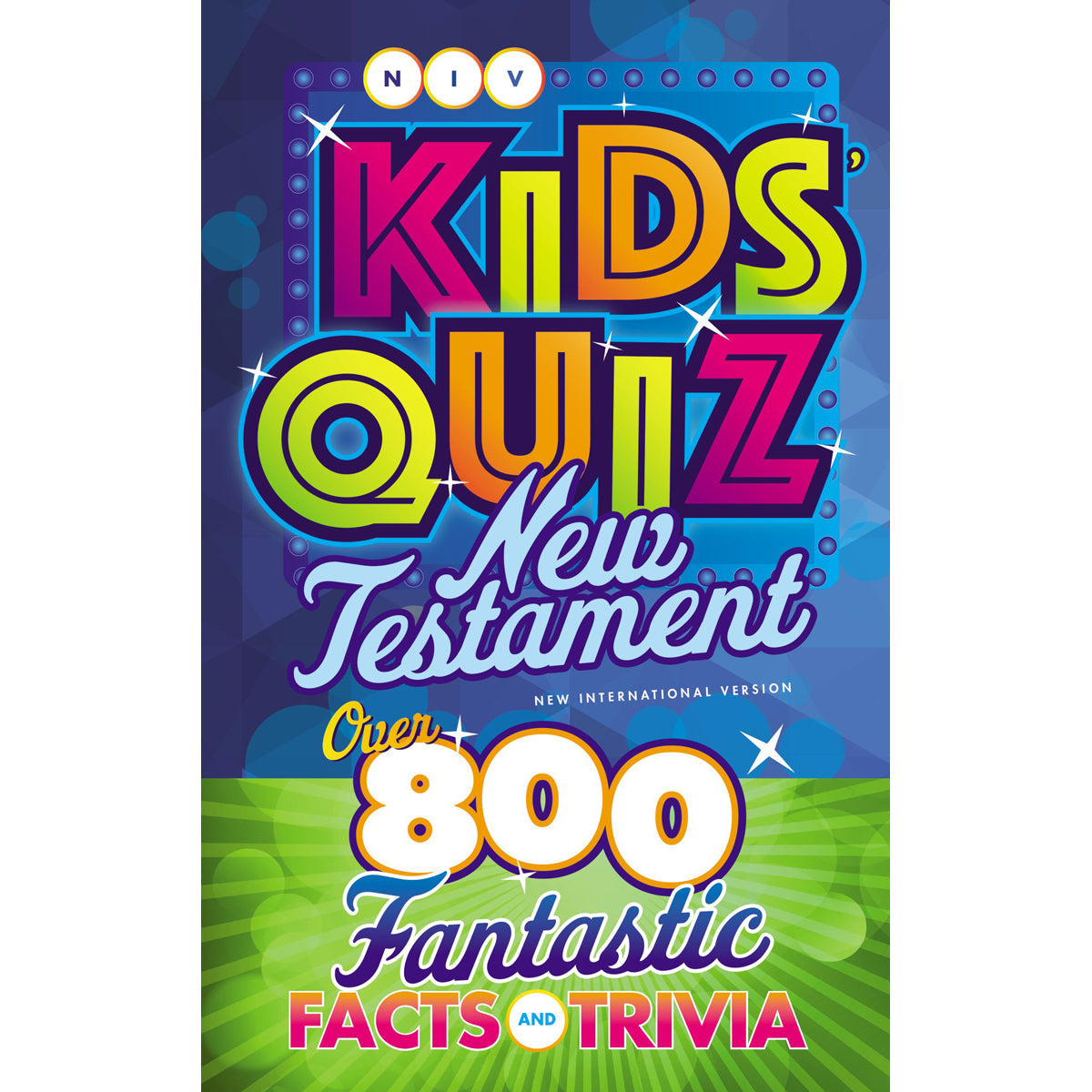 NIV Kids' Quiz New Testament (Comfort Print)(Paperback)