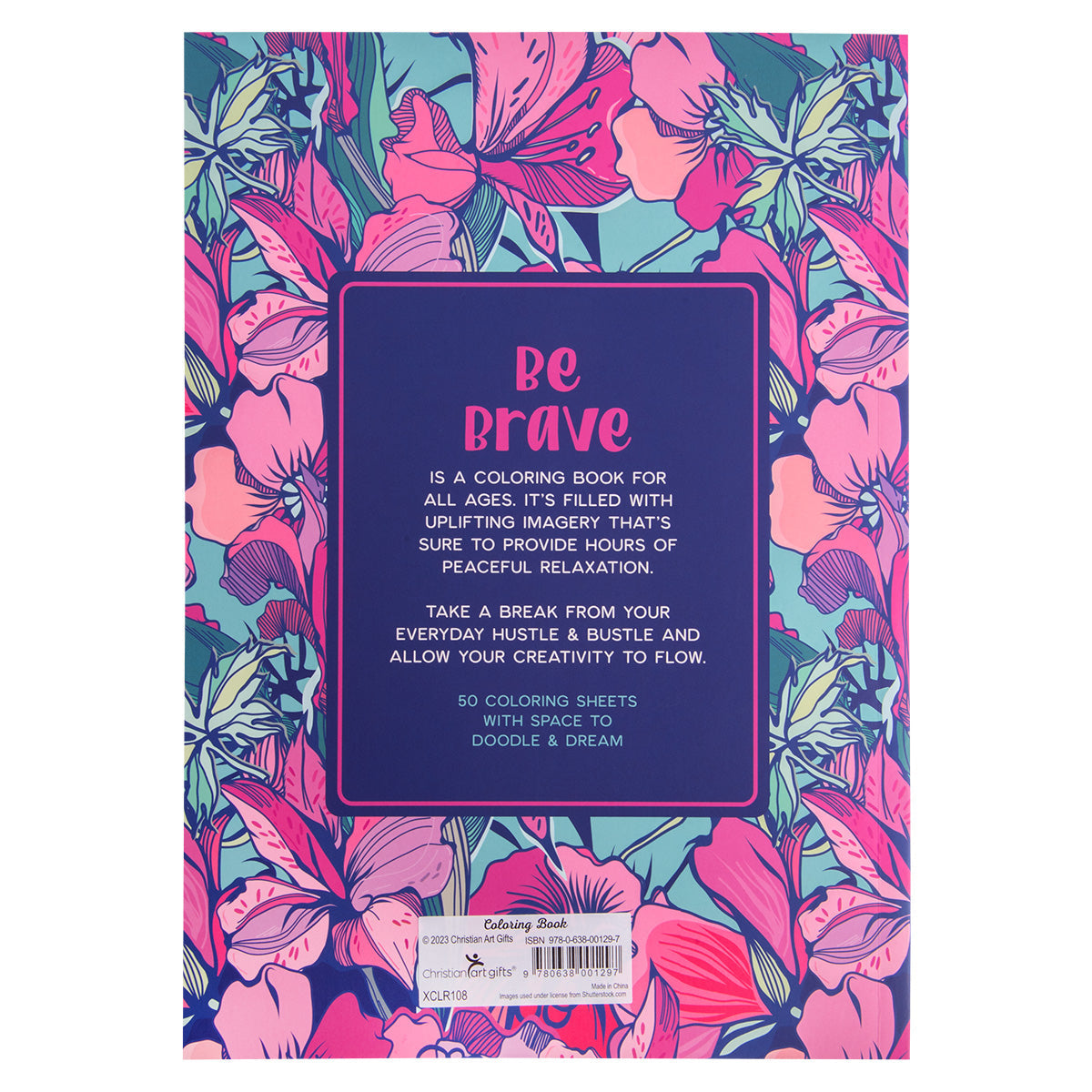 Be Brave Coloring Book (Paperback)