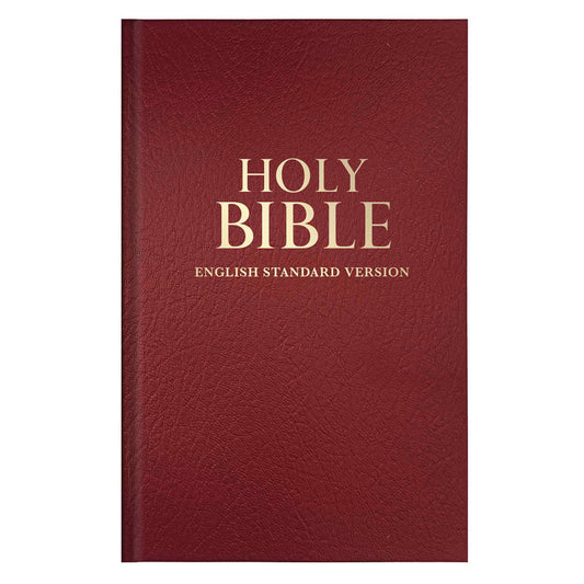 ESV Burgundy Hardcover Standard Bible