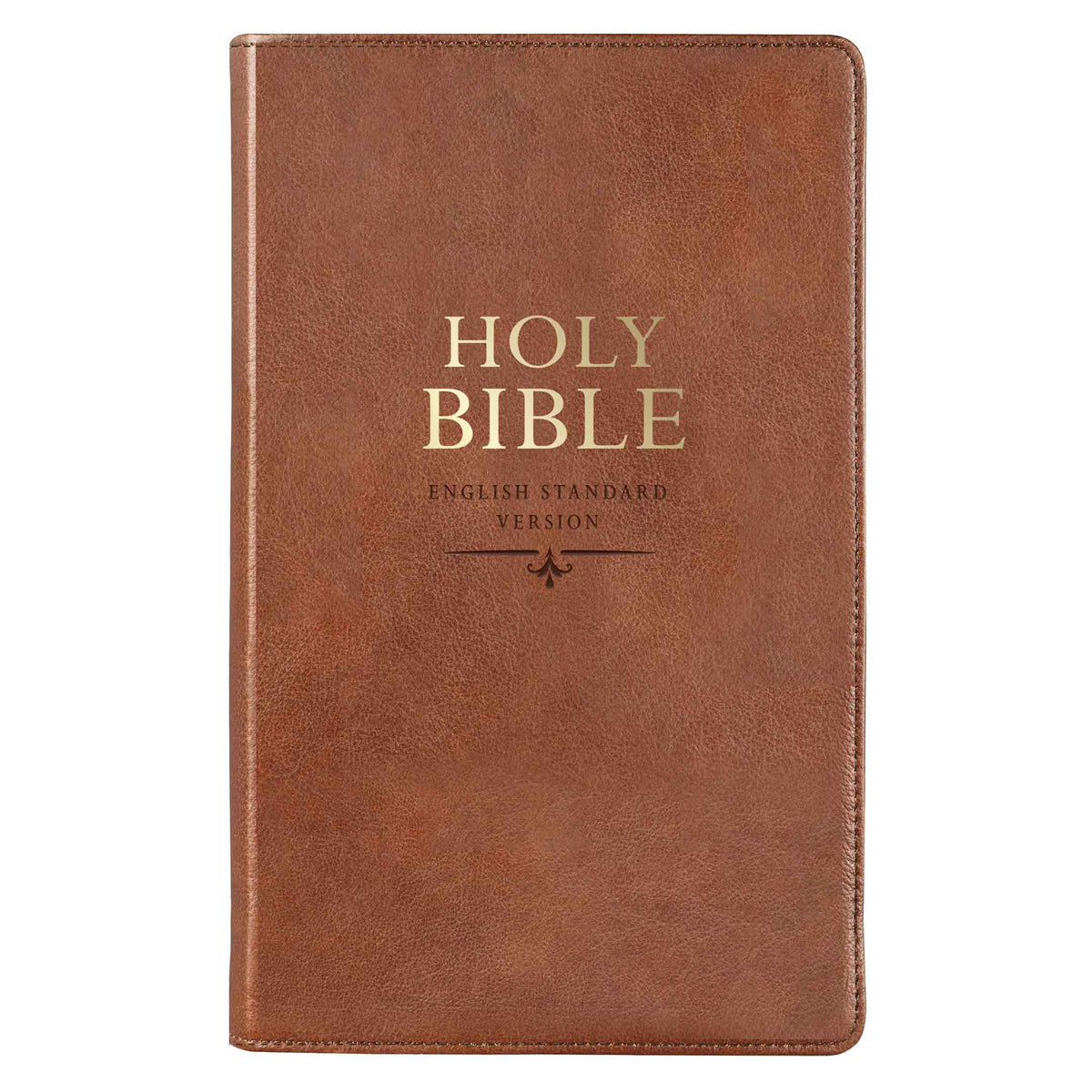 ESV Tan Brown Faux Leather Standard Bible