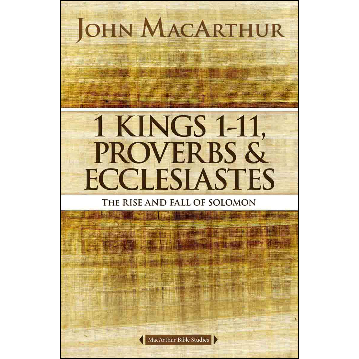 1 Kings 1 To 11, Proverbs And Ecclesiastes (Paperback)