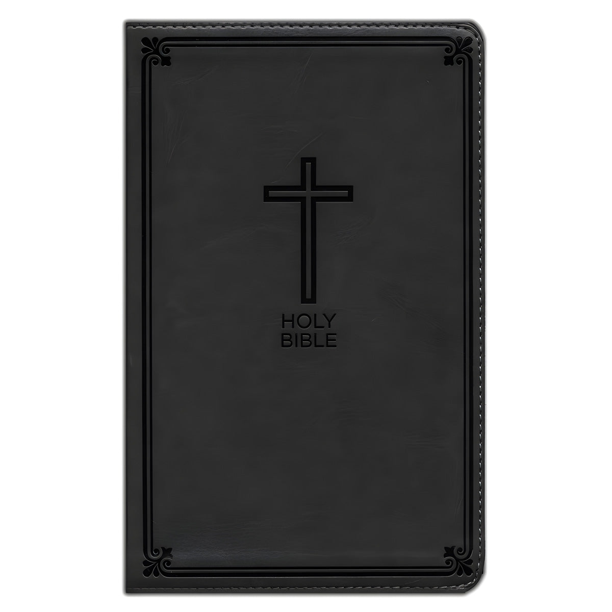 NKJV Deluxe Gift Bible Red Letter Gray (Comfort Print)(Imitation Leather)