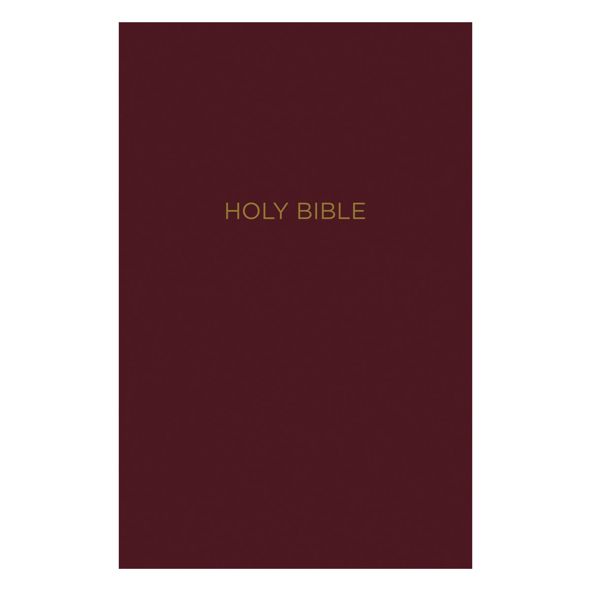 NKJV Burgundy Faux Leather Gift and Award Bible Red Letter Comfort Print Flexcover
