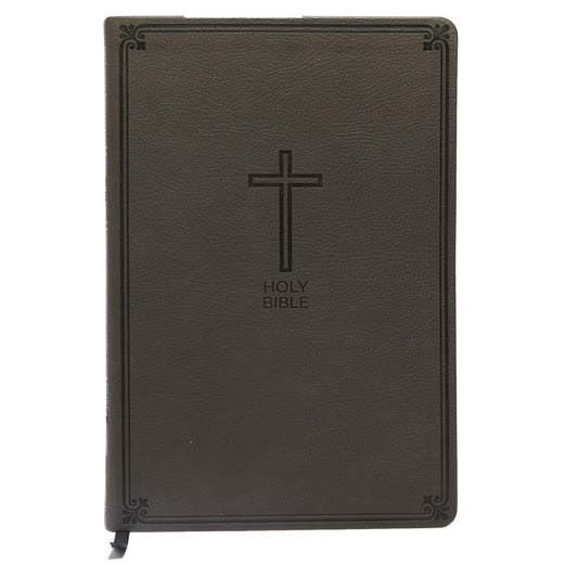 NKJV Black Imitation Leather Value Thinline Bible Comfort Print