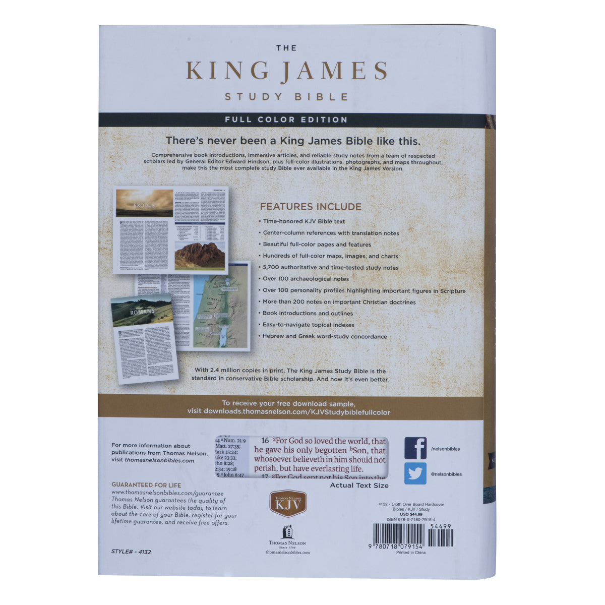 KJV Study Bible Full Color Edition (Hardcover)