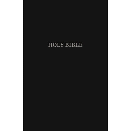 KJV Pew Bible Red Letter Edition Black (Comfort Print)(Hardcover)