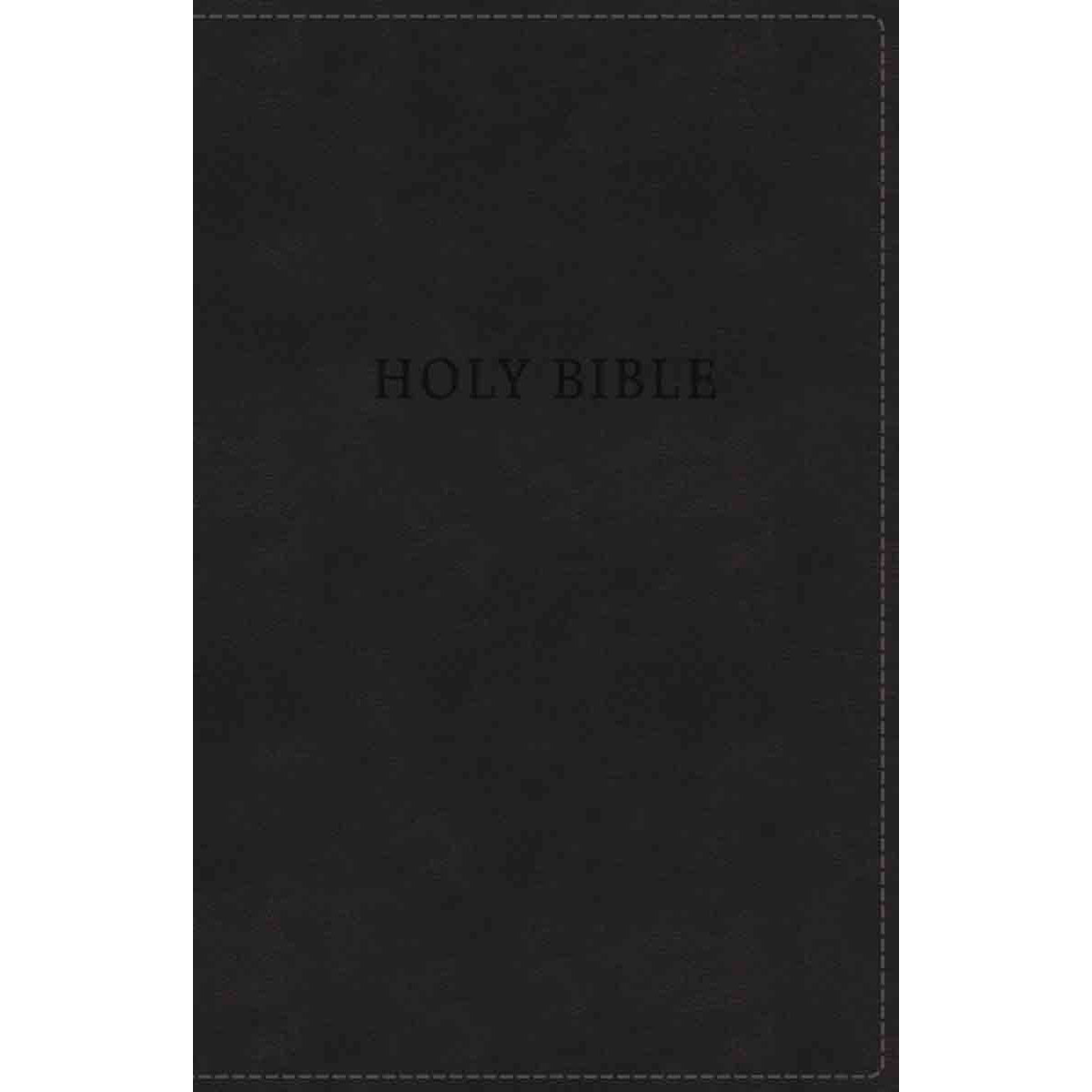 KJV Deluxe Gift Bible Red Letter Edition Black (Comfort Print)(Imitation Leather)
