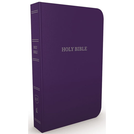 KJV Gift And Award Red Letter Edt Purple (Comfort Print)(Imitation Leather)