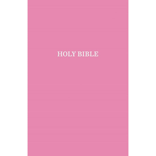 KJV Gift And Award Bible Red Letter Edt Pink (Comfort Print)(Imitation Leather)