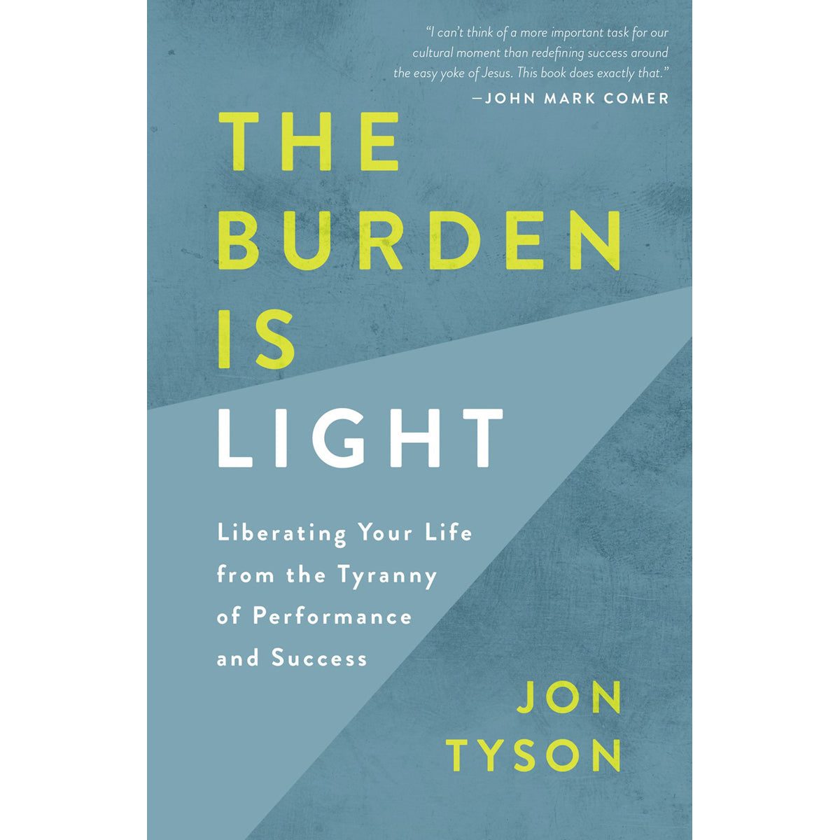 Burden Is Light (Paperback)