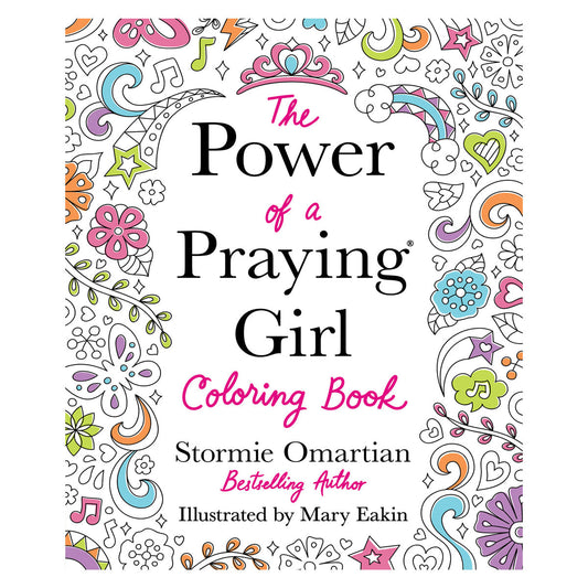 The Power Of A Praying Girl Coloring Book (Paperback)