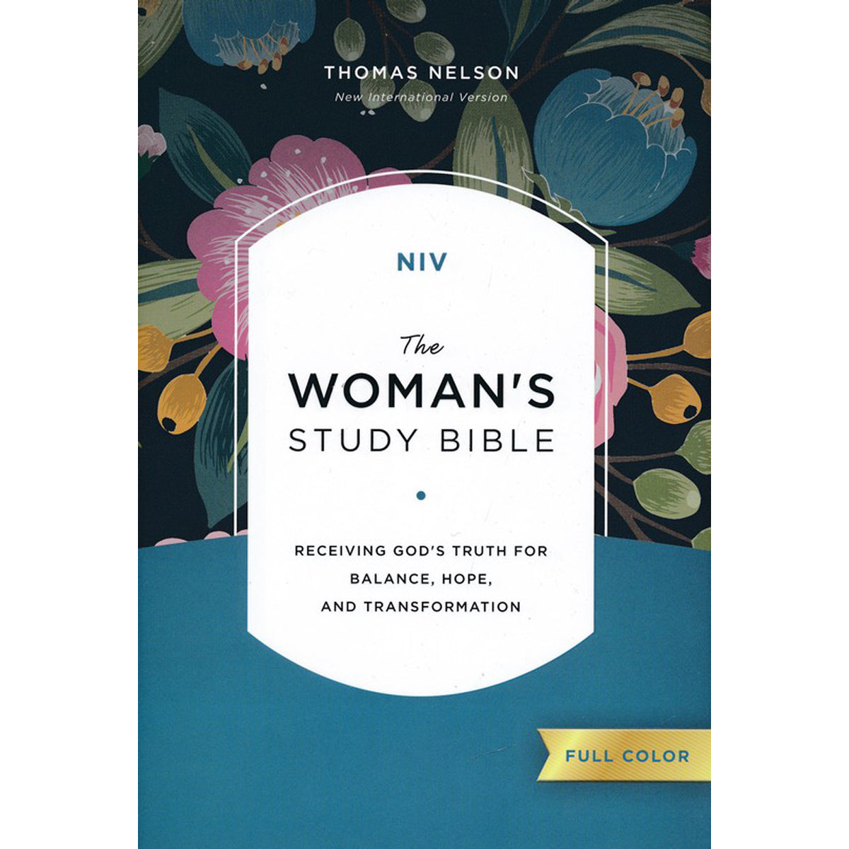 NIV The Womans Study Bible Full-Color: Receiving God's Truth (Hardcover)