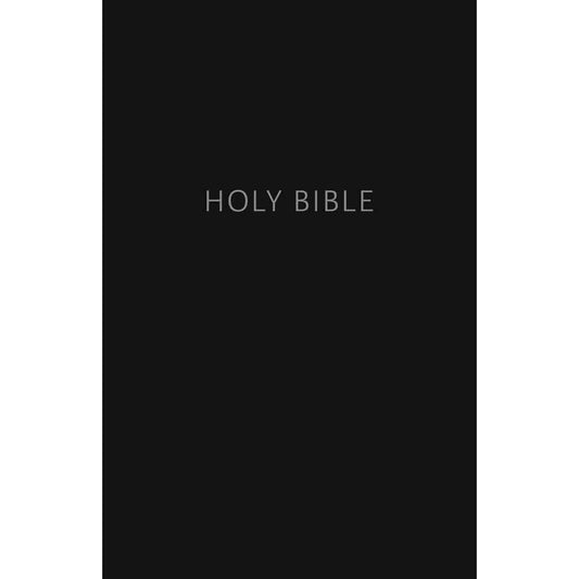 NKJV Pew Bible Red Letter Black (Comfort Print)(Hardcover)