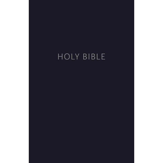 NKJV Pew Bible Red Letter Blue (Comfort Print)(Hardcover)