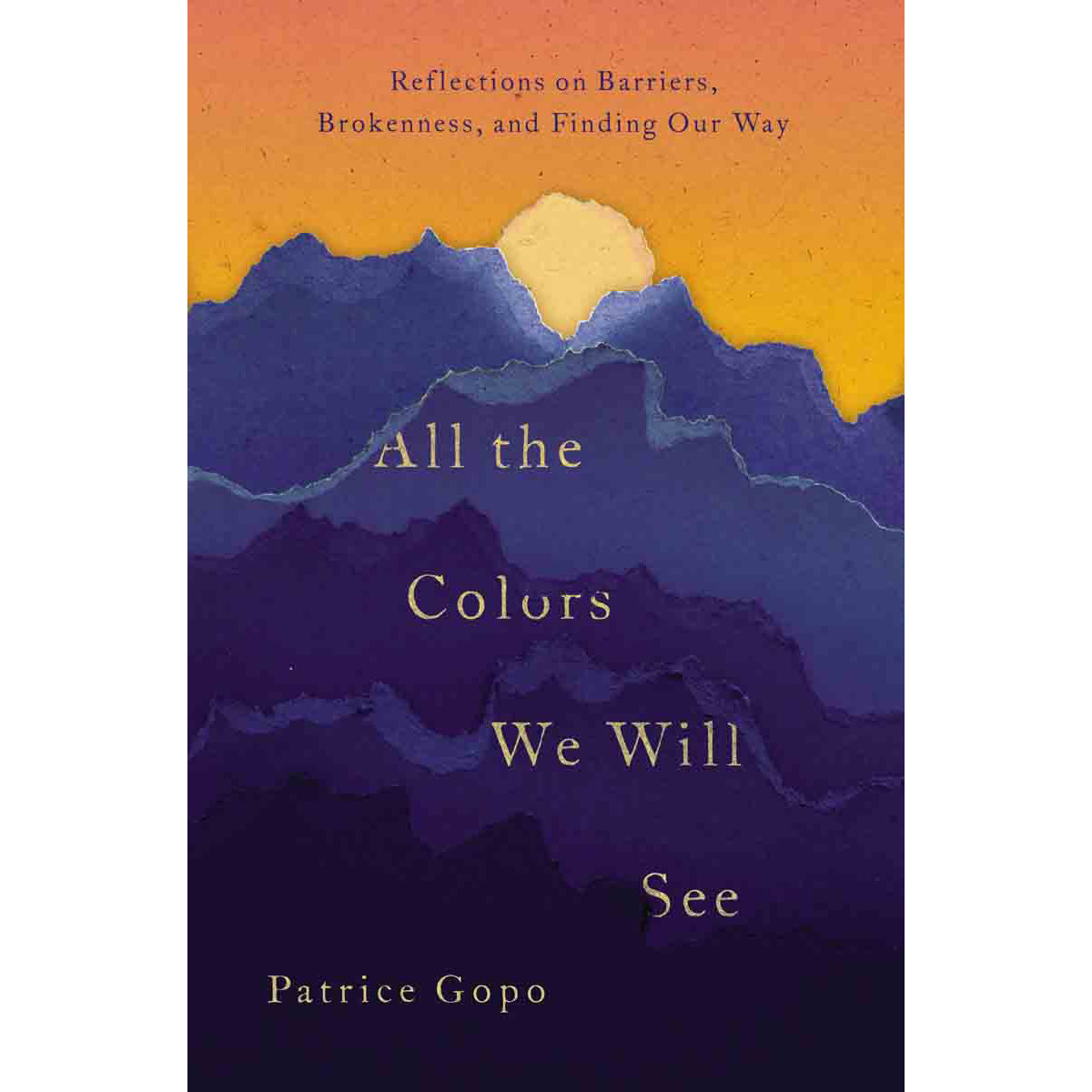 All The Colors We Will See: Reflections On Barriers Brokenness (Paperback)
