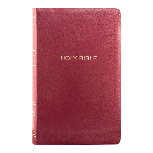 NKJV Thinline Reference Bible Red Letter Edition Burgundy (Imitation Leather)